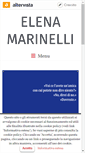Mobile Screenshot of elenamarinelli.it